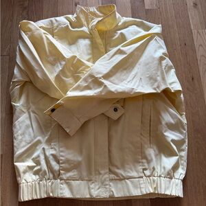 Vintage Yellow Moto Jacket